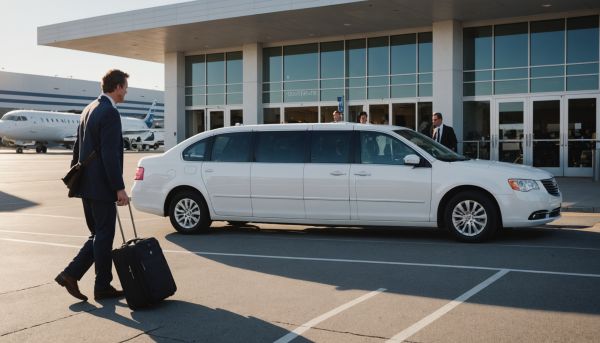 Une navette aéroport facilite l'arrivée de vos clients